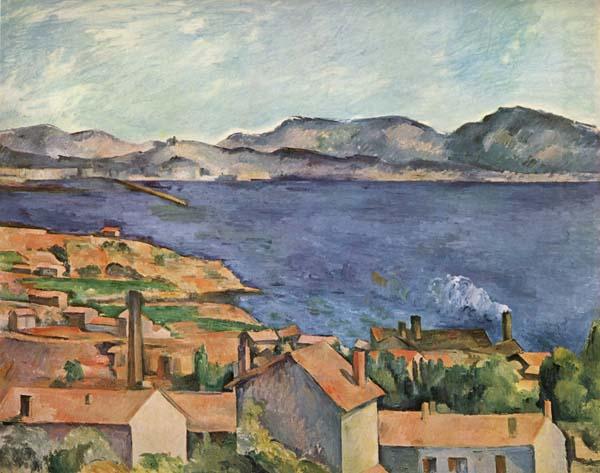 The Bay of Marseilles,seen from l'Estaque, Paul Cezanne